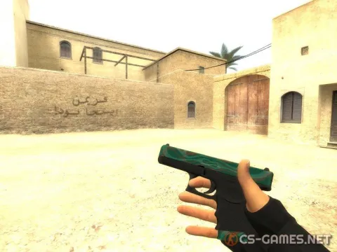 Модель Glock-18 «Green storm» для CSS v34