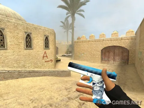 Модель Glock-18 «Blue Beard» для CSS v34