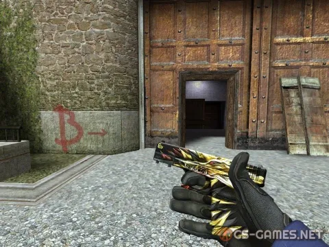 Модель Glock-18 «YELLOW JUNGLE» для CSS v34
