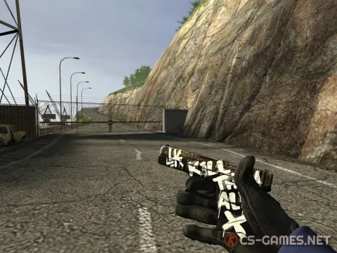 Модель Glock18 «Wasteland Rebel» для CSS v34