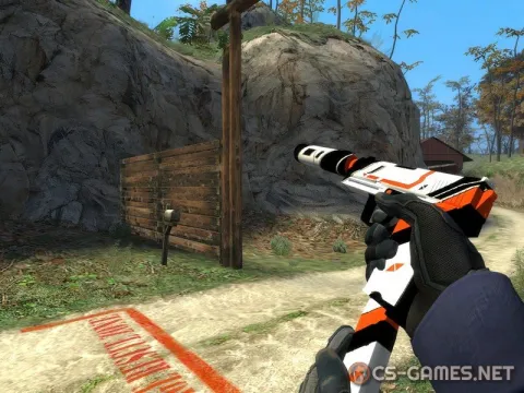 Модель USP «Asiimov» для CSS v34