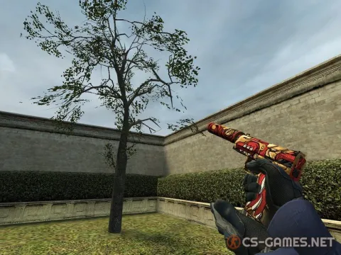 Модель USP-S «Draco Red» для CSS v34