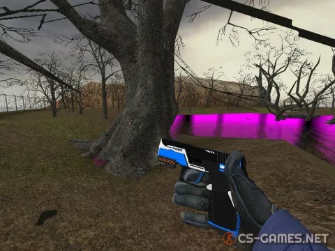 Модель P250 «BlueForce» для CSS v34