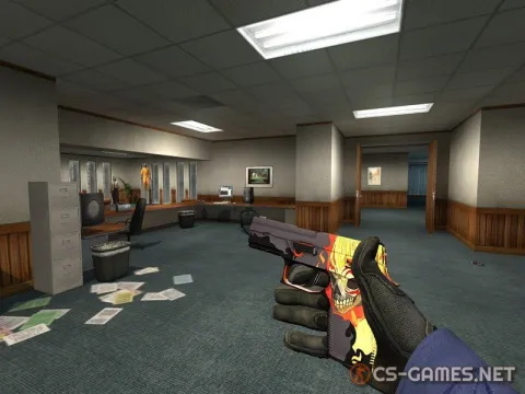 Модель P250 «Flame» для CSS v34