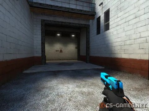 Модель P250 «Azure Wolf» для CSS v34