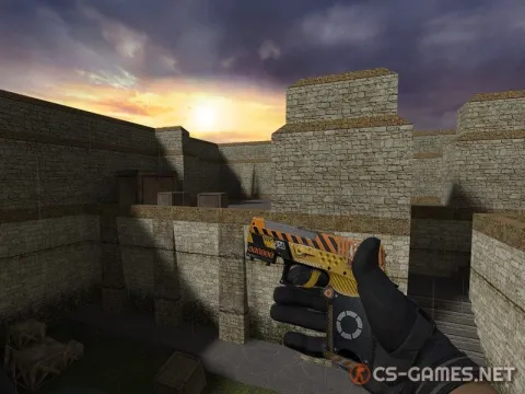 Модель P250 «Construction Site» для CSS V34