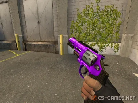 Модель R8 Revolver «Purple Oil» для CSS v34