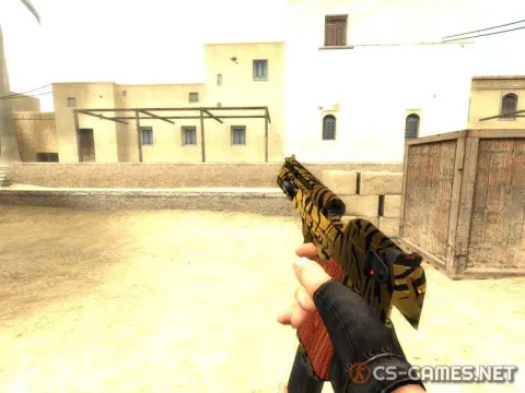 Модель Desert Eagle «Tiger» для CSS v34