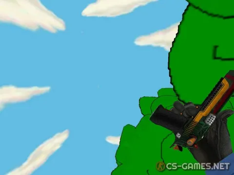 Модель Desert Eagle «Space Fanatic» для CSS v34