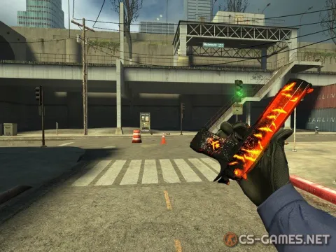 Модель Desert Eagle «Fire Flake» для CSS v34