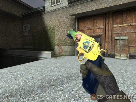 Модель R8 Revolver «Янтарный градиент» для CSS v34