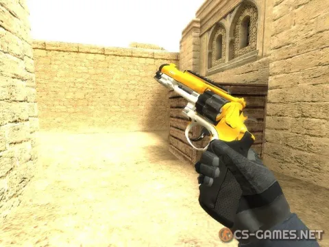 Модель R8 Revolver «Yellow and white» для CSS v34
