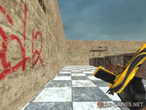 Модель Desert Eagle «Yellow Jacket» для CSS v34
