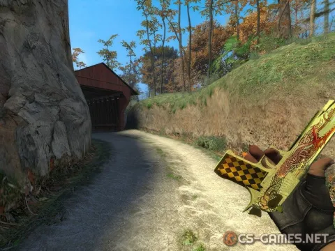 Модель Desert Eagle «Dragon Lore» для CSS v34
