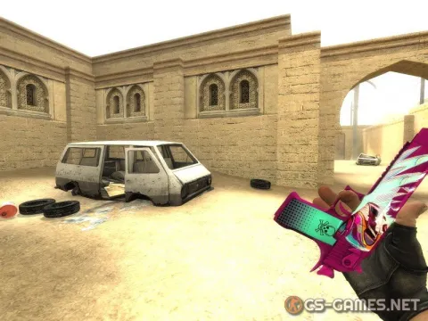 Модель Desert Eagle «NEON RIDER» для CSS v34