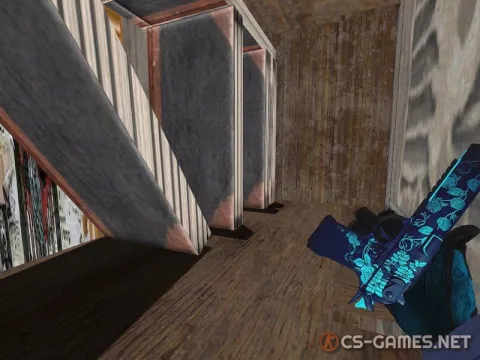 Модель Desert Eagle «Blue Scarlett» для CSS v34