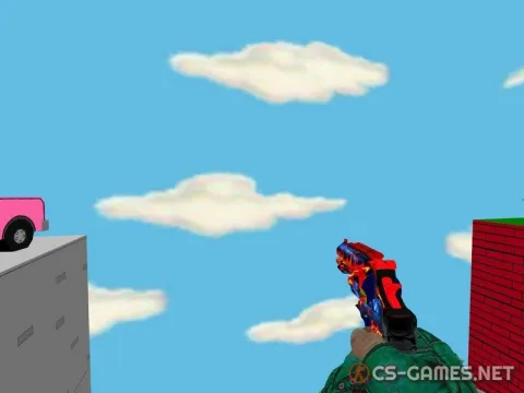 Модель R8 Revolver «HellFire» для CSS v34