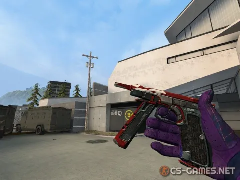 Модель CZ75-Auto «Красный Ястреб» для CSS v34