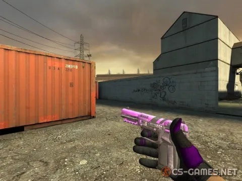 Модель Five-Seven «Tracker Purple» для CSS v34