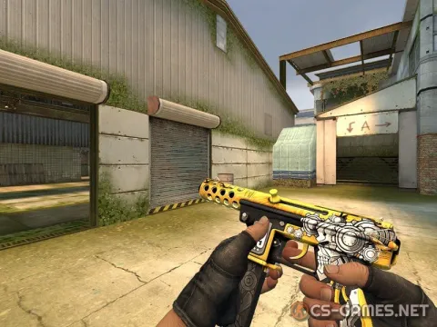 Модель Tec-9 «Cybernetik» для CSS v34