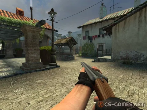 Модель XM1014 «Double Barrel Shotgun» для CSS v34