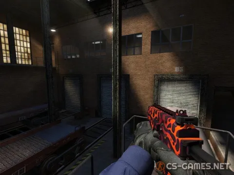 Модель MP9 «Ruby Poison Dart» для CSS v34