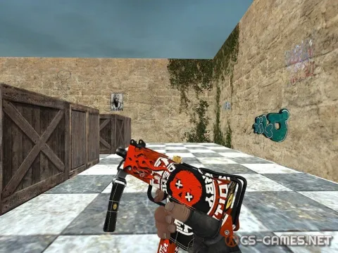 Модель MAC-10 «Demolition Derby» для CSS v34
