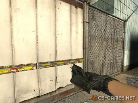 Модель MAC-10 «Из CS:GO с анимацией гангстера» для CSS v34