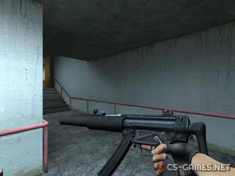 Модель MP5 «MP5-SD из CSGO» для CSS v34