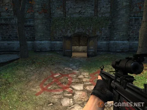 Модель MP5 «Новая модель с прицелом» для CSS v34