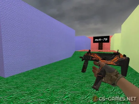 Модель MP7 «Sharpnel» для CSS v34
