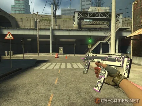 Модель MP7 «Force Purple» для CSS v34