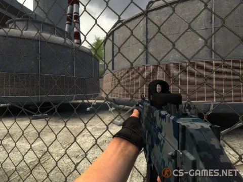 Модель UMP-45 «Городской камуфляж» для CSS v34