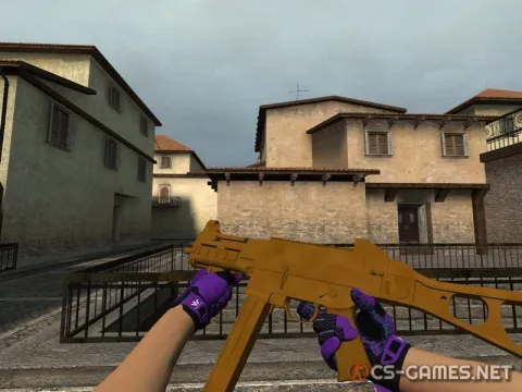 Модель UMP-45 «Gold» для CSS v34