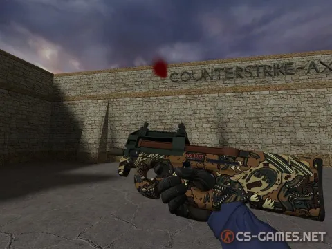 Модель P90 «Cocoa Rampage» для CSS v34