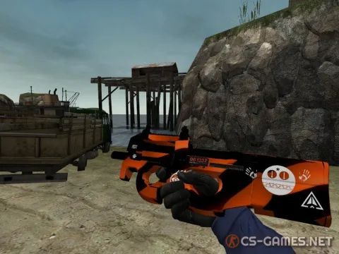 Модель P90 «Red Corob» для CSS v34