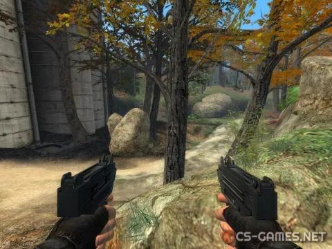 Модель P90 «DUAL MICRO UZI» для CSS v34