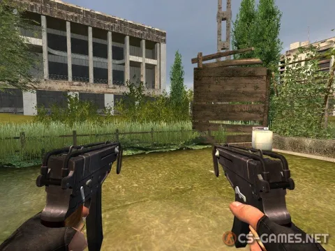 Модель P90 «SKORPION в двух руках» для CSS v34