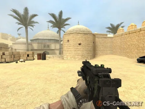 Модель UMP-45 «MW3 mp7» для CSS v34