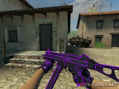 Модель UMP-45 «Bee Sting Purple» для CSS v34