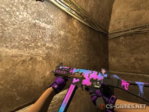 Модель UMP-45 «Cyberpunk» для CSS v34