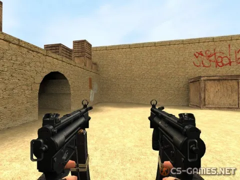 Модель P90 «Dual MP5k» для CSS v34