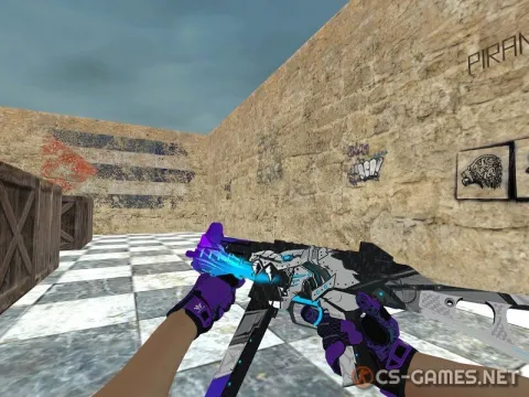 Модель UMP-45 «Mecha Dragon» для CSS v34