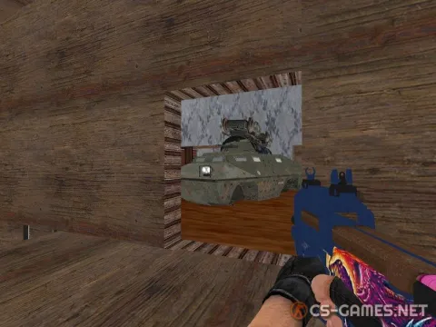 Модель P90 «Скоростной зверь» для CSS v34
