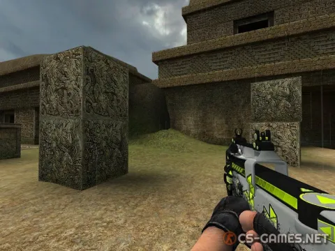 Модель P90 «Trigon Lime» для CSS v34