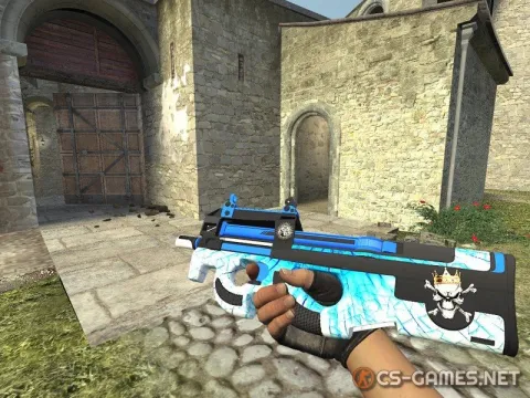 Модель P90 «The IceKing» для CSS v34
