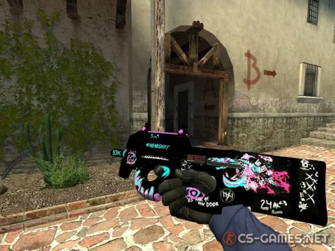 Модель P90 «Psychopath» для CSS v34