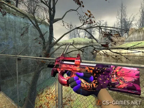 Модель P90 «ETERNAL REBIRTH» для CSS v34