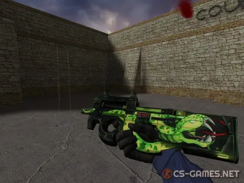 Модель P90 «Acid Snake» для CSS v34