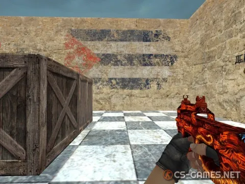 Модель P90 «Spirit of Blood» для CSS v34